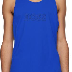 Blue Outline Tank Top